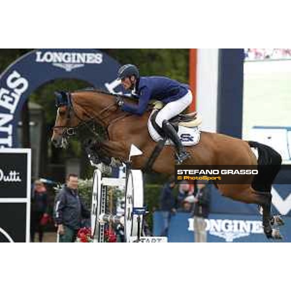LGCT of Madrid - Grand Prix - Daniel Deusser (GER) on Calisto Blue - Madrid, - 18 May 2019 - ph.Stefano Grasso/LGCT