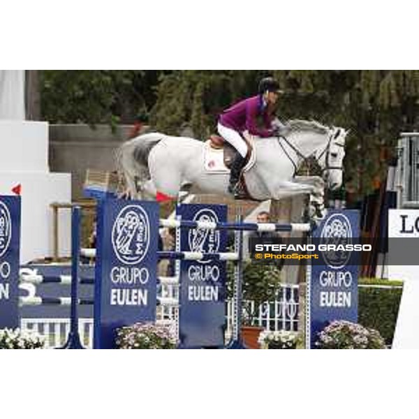 LGCT of Madrid - Grand Prix - Luciana Diniz (POR) on Vertigo du Desert - Madrid, - 18 May 2019 - ph.Stefano Grasso/LGCT