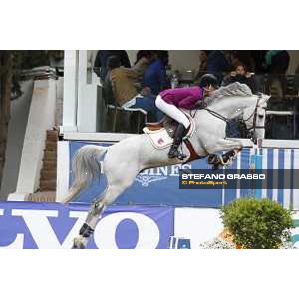LGCT of Madrid - Grand Prix - Luciana Diniz (POR) on Vertigo du Desert - Madrid, - 18 May 2019 - ph.Stefano Grasso/LGCT