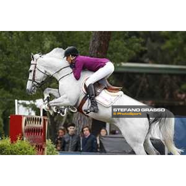 LGCT of Madrid - Grand Prix - Luciana Diniz (POR) on Vertigo du Desert - Madrid, - 18 May 2019 - ph.Stefano Grasso/LGCT