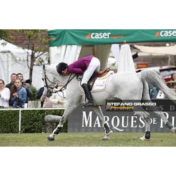 LGCT of Madrid - Grand Prix - Luciana Diniz (POR) on Vertigo du Desert - Madrid, - 18 May 2019 - ph.Stefano Grasso/LGCT