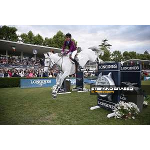 LGCT of Madrid - Grand Prix - Luciana Diniz (POR) on Vertigo du Desert - Madrid, - 18 May 2019 - ph.Stefano Grasso/LGCT