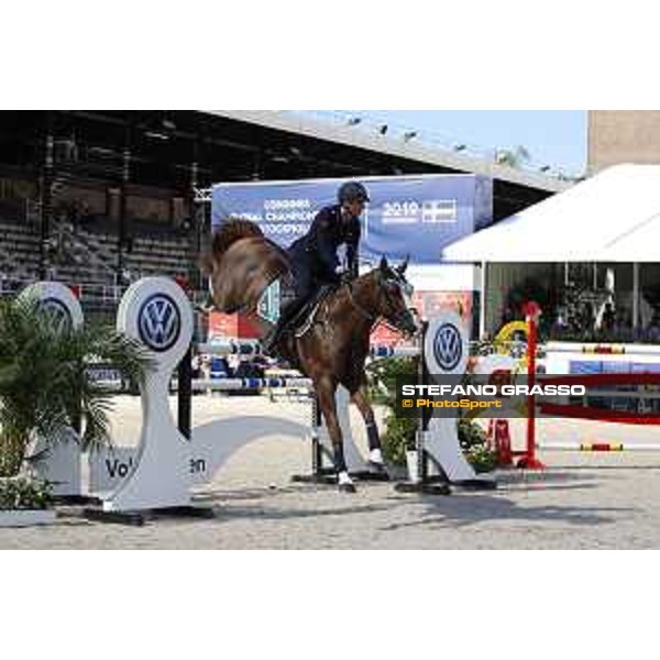 LGCT of Stockholm - Class 5 - Lorenzo de Luca (ITA) on Scuderia 1918 Halifax van het Kluizebos - Stockholm, Olympic Stadium - 15 June 2019 - ph.Stefano Grasso/LGCT