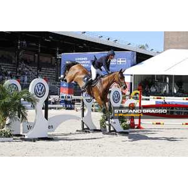 LGCT of Stockholm - Class 5 - Henrik von Eckermann (SWE) on Toveks Mary Lou - Stockholm, Olympic Stadium - 15 June 2019 - ph.Stefano Grasso/LGCT