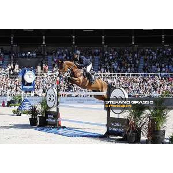 LGCT of Stockholm - Class 5 - Henrik von Eckermann (SWE) on Toveks Mary Lou - Stockholm, Olympic Stadium - 15 June 2019 - ph.Stefano Grasso/LGCT
