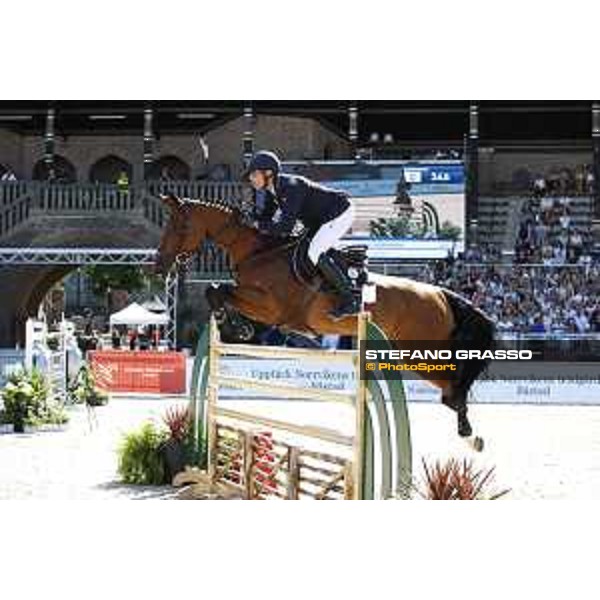 LGCT of Stockholm - Class 5 - Henrik von Eckermann (SWE) on Toveks Mary Lou - Stockholm, Olympic Stadium - 15 June 2019 - ph.Stefano Grasso/LGCT
