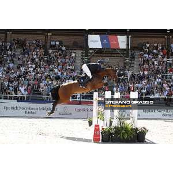 LGCT of Stockholm - Class 5 - Henrik von Eckermann (SWE) on Toveks Mary Lou - Stockholm, Olympic Stadium - 15 June 2019 - ph.Stefano Grasso/LGCT