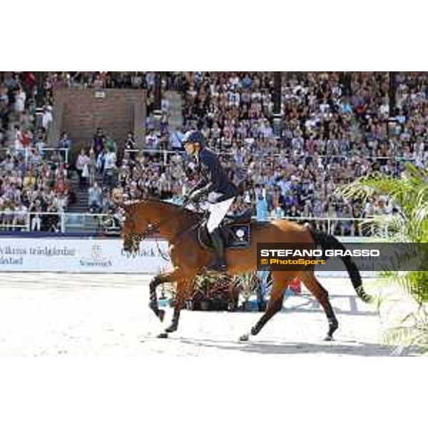 LGCT of Stockholm - Class 5 - Henrik von Eckermann (SWE) on Toveks Mary Lou - Stockholm, Olympic Stadium - 15 June 2019 - ph.Stefano Grasso/LGCT