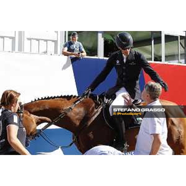 LGCT of Stockholm - Class 5 - Henrik von Eckermann (SWE) on Toveks Mary Lou - Stockholm, Olympic Stadium - 15 June 2019 - ph.Stefano Grasso/LGCT