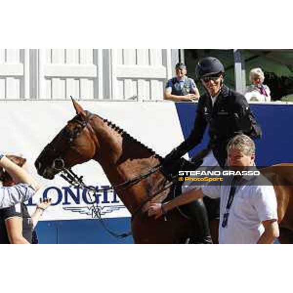 LGCT of Stockholm - Class 5 - Henrik von Eckermann (SWE) on Toveks Mary Lou - Stockholm, Olympic Stadium - 15 June 2019 - ph.Stefano Grasso/LGCT