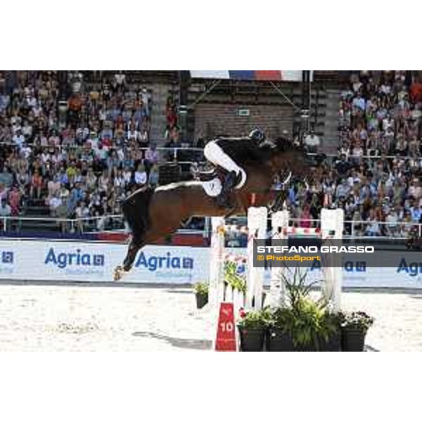 LGCT of Stockholm - Class 5 - Fredrik Spetz (SWE) on Dustin - Stockholm, Olympic Stadium - 15 June 2019 - ph.Stefano Grasso/LGCT