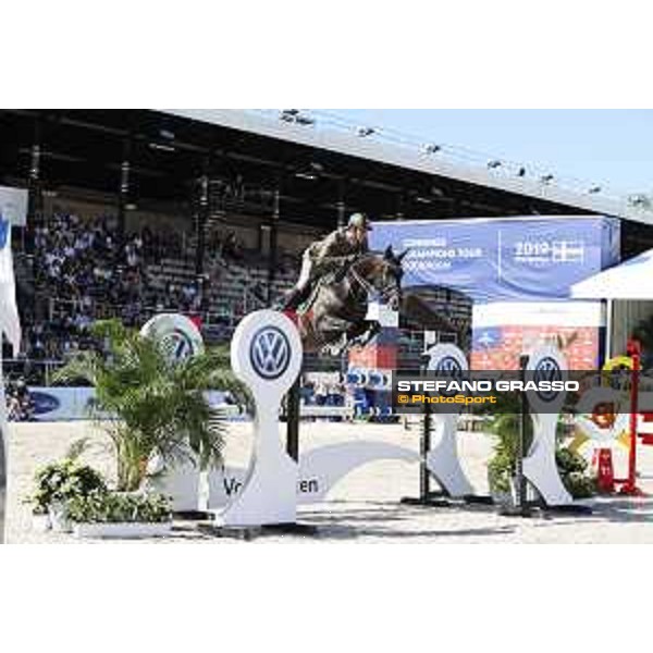 LGCT of Stockholm - Class 5 - Alberto Zorzi (ITA) on Cinsey - Stockholm, Olympic Stadium - 15 June 2019 - ph.Stefano Grasso/LGCT