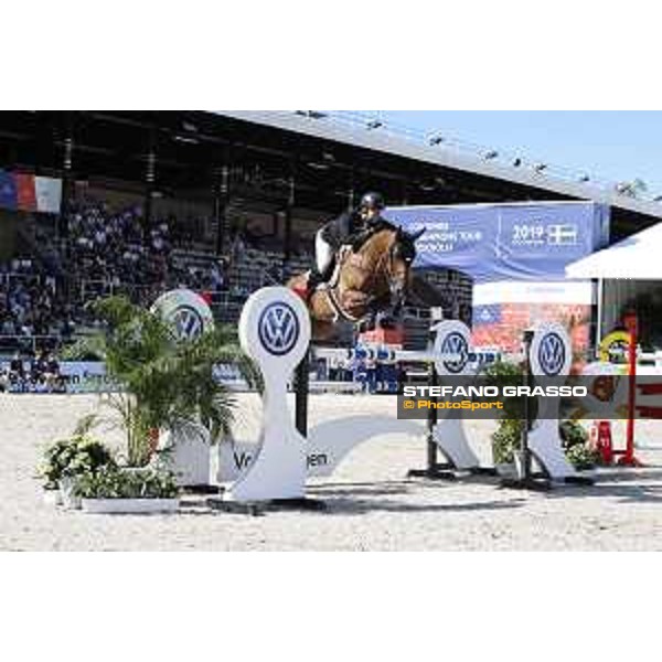 LGCT of Stockholm - Class 5 - Johan Sebastian Gulliksen (NOR) on Exit of Ice Z - Stockholm, Olympic Stadium - 15 June 2019 - ph.Stefano Grasso/LGCT