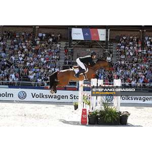 LGCT of Stockholm - Class 5 - Johan Sebastian Gulliksen (NOR) on Exit of Ice Z - Stockholm, Olympic Stadium - 15 June 2019 - ph.Stefano Grasso/LGCT