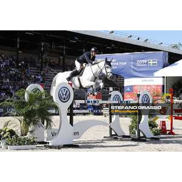 LGCT of Stockholm - Class 5 - Harrie Smolders (NED) on Une de l\'Othain - Stockholm, Olympic Stadium - 15 June 2019 - ph.Stefano Grasso/LGCT