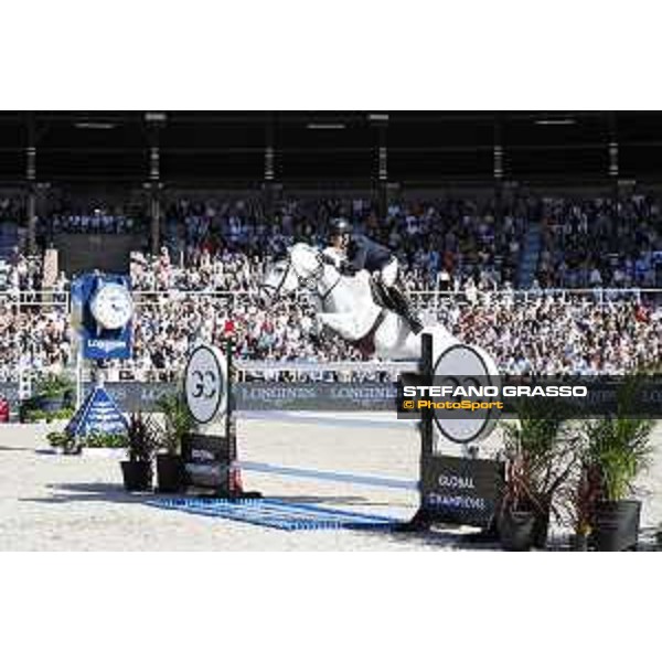 LGCT of Stockholm - Class 5 - Harrie Smolders (NED) on Une de l\'Othain - Stockholm, Olympic Stadium - 15 June 2019 - ph.Stefano Grasso/LGCT