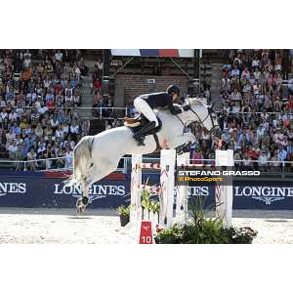 LGCT of Stockholm - Class 5 - Harrie Smolders (NED) on Une de l\'Othain - Stockholm, Olympic Stadium - 15 June 2019 - ph.Stefano Grasso/LGCT