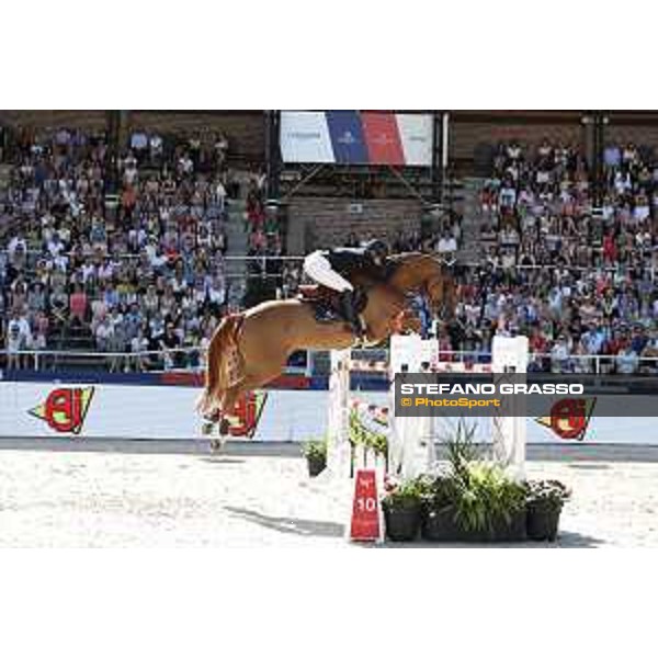LGCT of Stockholm - Class 5 - Linda Heed (SWE) on Jarvis van D Abelendreef - Stockholm, Olympic Stadium - 15 June 2019 - ph.Stefano Grasso/LGCT