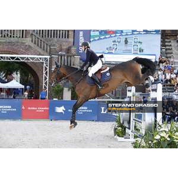 LGCT of Stockholm - Grand Prix - Laura Klaphake (GER) on Bantou Balou - Stockholm, Olympic Stadium - 15 June 2019 - ph.Stefano Grasso/LGCT