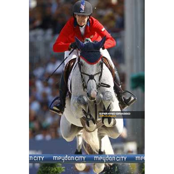 Laura Kraut on Cedric during Meydan Nations Cup Rome, 29th may 2009 ph. Stefano Grasso