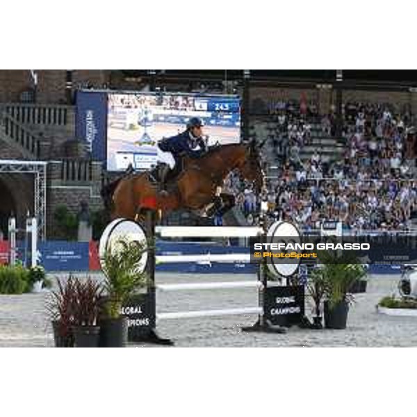 LGCT of Stockholm - Grand Prix - Abdel Said (EGY) on Jumpy van de Hermitage - Stockholm, Olympic Stadium - 15 June 2019 - ph.Stefano Grasso/LGCT