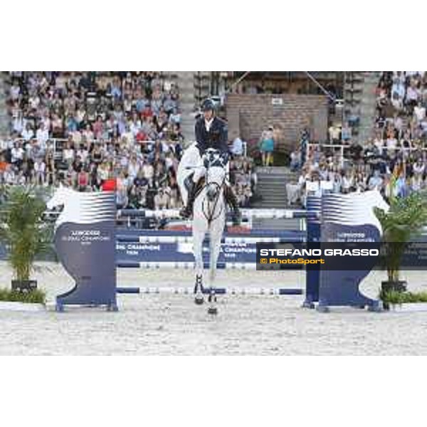 LGCT of Stockholm - Grand Prix - Harrie Smolders (NED) on Une de l\'Othain - Stockholm, Olympic Stadium - 15 June 2019 - ph.Stefano Grasso/LGCT
