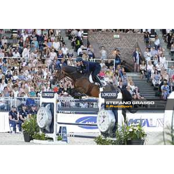 LGCT of Stockholm - Grand Prix - Lorenzo de Luca (ITA) on Ensor de Litrange XII - Stockholm, Olympic Stadium - 15 June 2019 - ph.Stefano Grasso/LGCT