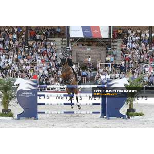 LGCT of Stockholm - Grand Prix - Johan Sebastian Gulliksen (NOR) on Exit of Ice Z - Stockholm, Olympic Stadium - 15 June 2019 - ph.Stefano Grasso/LGCT