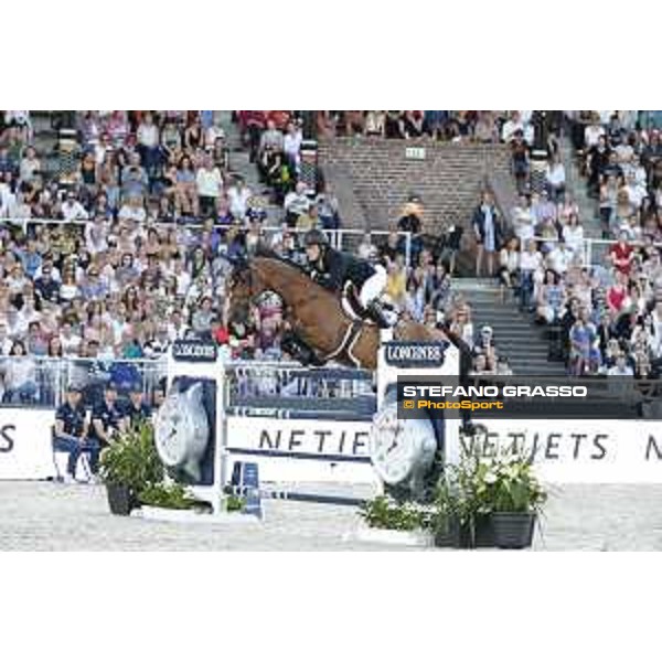 LGCT of Stockholm - Grand Prix - Johan Sebastian Gulliksen (NOR) on Exit of Ice Z - Stockholm, Olympic Stadium - 15 June 2019 - ph.Stefano Grasso/LGCT