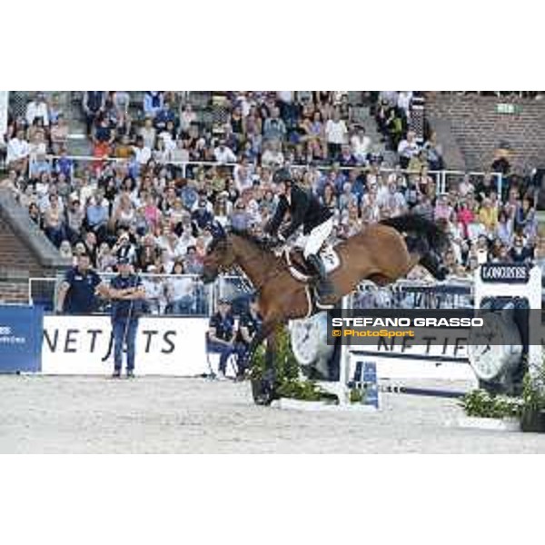 LGCT of Stockholm - Grand Prix - Johan Sebastian Gulliksen (NOR) on Exit of Ice Z - Stockholm, Olympic Stadium - 15 June 2019 - ph.Stefano Grasso/LGCT