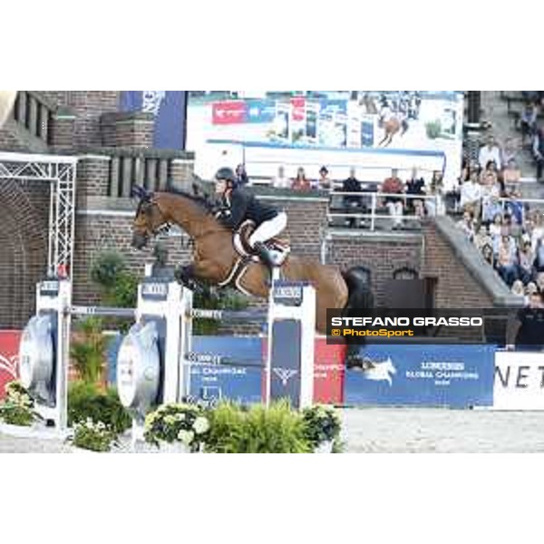 LGCT of Stockholm - Grand Prix - Johan Sebastian Gulliksen (NOR) on Exit of Ice Z - Stockholm, Olympic Stadium - 15 June 2019 - ph.Stefano Grasso/LGCT
