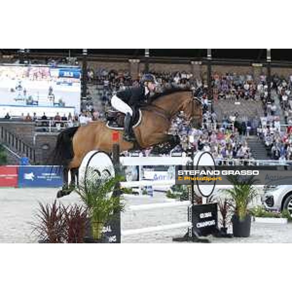 LGCT of Stockholm - Grand Prix - Emily Moffitt (GBR) on Winning Good - Stockholm, Olympic Stadium - 15 June 2019 - ph.Stefano Grasso/LGCT
