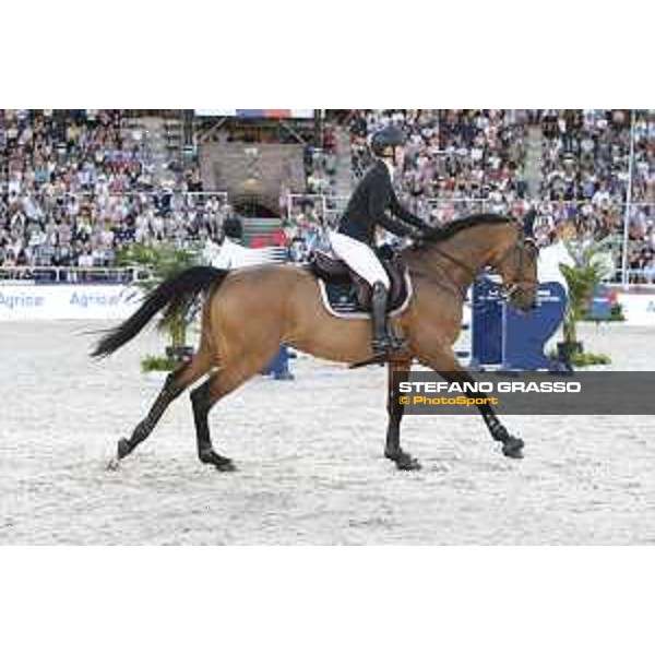 LGCT of Stockholm - Grand Prix - Emily Moffitt (GBR) on Winning Good - Stockholm, Olympic Stadium - 15 June 2019 - ph.Stefano Grasso/LGCT
