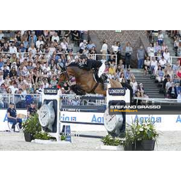 LGCT of Stockholm - Grand Prix - Emily Moffitt (GBR) on Winning Good - Stockholm, Olympic Stadium - 15 June 2019 - ph.Stefano Grasso/LGCT