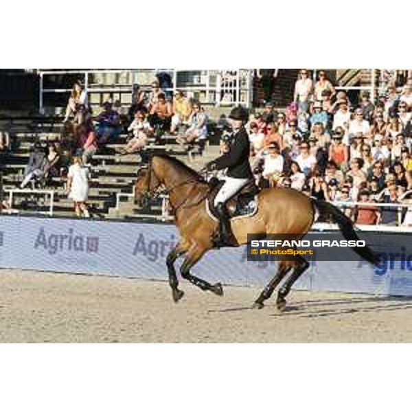 LGCT of Stockholm - Grand Prix - Emily Moffitt (GBR) on Winning Good - Stockholm, Olympic Stadium - 15 June 2019 - ph.Stefano Grasso/LGCT