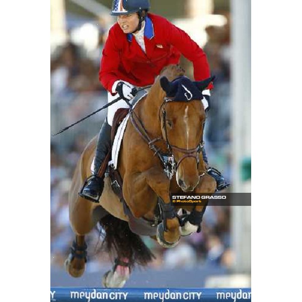 Ashlee Bond jumps on Cadett 7 and goes to win the Meydan Fei Nations Cup Rome, 29th may 2009 ph. Stefano Grasso