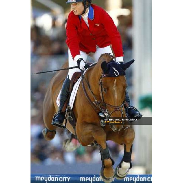 Ashlee Bond jumps on Cadett 7 and goes to win the Meydan Fei Nations Cup Rome, 29th may 2009 ph. Stefano Grasso