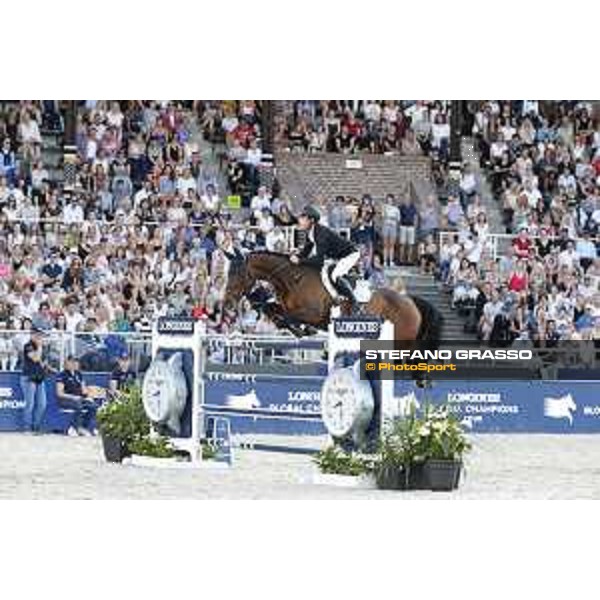 LGCT of Stockholm - Grand Prix - Scott Brash (GBR) on Hello Mr President - Stockholm, Olympic Stadium - 15 June 2019 - ph.Stefano Grasso/LGCT