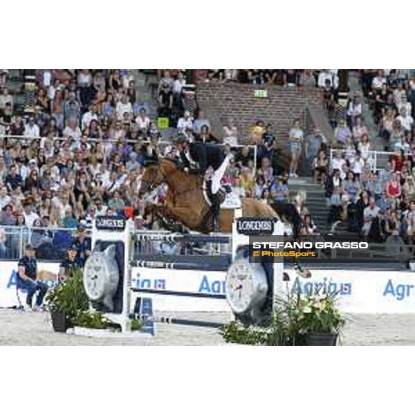 LGCT of Stockholm - Grand Prix - Frank Schuttert (NED) on Lyonel D - Stockholm, Olympic Stadium - 15 June 2019 - ph.Stefano Grasso/LGCT