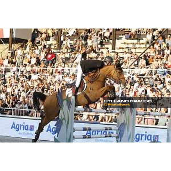LGCT of Stockholm - Grand Prix - Frank Schuttert (NED) on Lyonel D - Stockholm, Olympic Stadium - 15 June 2019 - ph.Stefano Grasso/LGCT