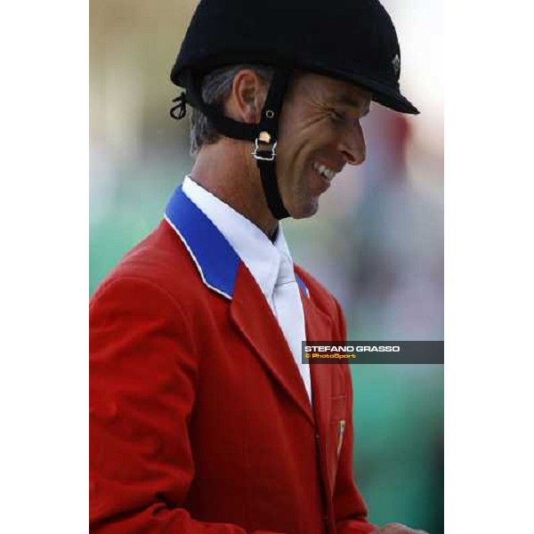 a close up for Richard Spooner winner of the Meydan Fei Nations Cup Rome, 29th may 2009 ph. Stefano Grasso