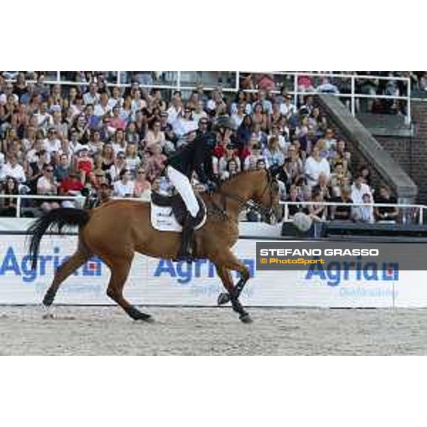 LGCT of Stockholm - Grand Prix - Frank Schuttert (NED) on Lyonel D - Stockholm, Olympic Stadium - 15 June 2019 - ph.Stefano Grasso/LGCT