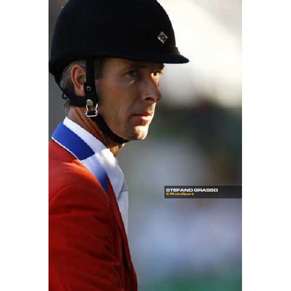 a close up for Richard Spooner winner of the Meydan Fei Nations Cup Rome, 29th may 2009 ph. Stefano Grasso