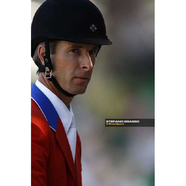 a close up for Richard Spooner winner of the Meydan Fei Nations Cup Rome, 29th may 2009 ph. Stefano Grasso