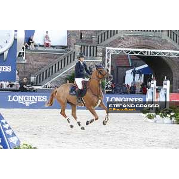 LGCT of Stockholm - Grand Prix - Jacob Hellstrom (SWE) on Jus D\'Orange van\'T Bisthof - Stockholm, Olympic Stadium - 15 June 2019 - ph.Stefano Grasso/LGCT