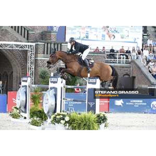 LGCT of Stockholm - Grand Prix - Jacob Hellstrom (SWE) on Jus D\'Orange van\'T Bisthof - Stockholm, Olympic Stadium - 15 June 2019 - ph.Stefano Grasso/LGCT