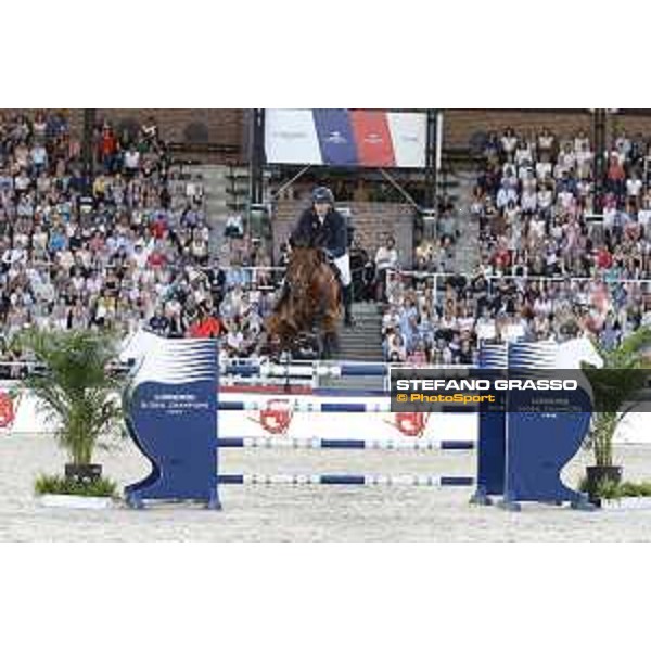 LGCT of Stockholm - Grand Prix - Henrik von Eckermann (SWE) on Toveks Mary Lou - Stockholm, Olympic Stadium - 15 June 2019 - ph.Stefano Grasso/LGCT