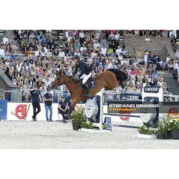 LGCT of Stockholm - Grand Prix - Henrik von Eckermann (SWE) on Toveks Mary Lou - Stockholm, Olympic Stadium - 15 June 2019 - ph.Stefano Grasso/LGCT