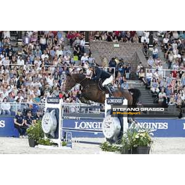 LGCT of Stockholm - Grand Prix - Nayel Nassar (EGY) on Lucifer V - Stockholm, Olympic Stadium - 15 June 2019 - ph.Stefano Grasso/LGCT