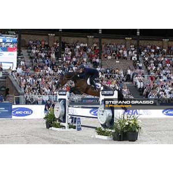 LGCT of Stockholm - Grand Prix - Lorenzo de Luca (ITA) on Ensor de Litrange XII - Stockholm, Olympic Stadium - 15 June 2019 - ph.Stefano Grasso/LGCT